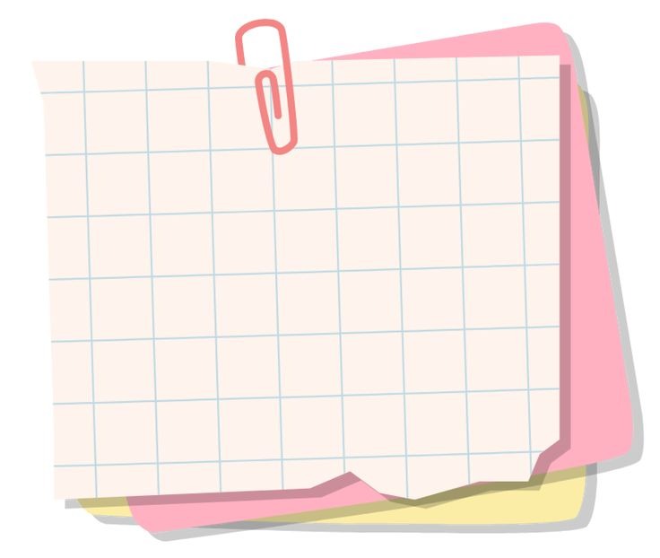 Scrapbook clip note